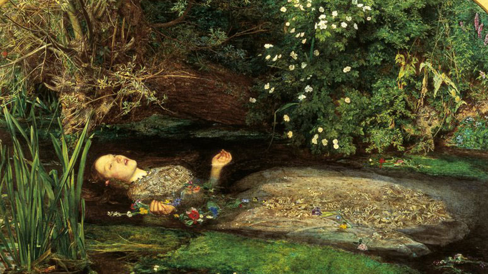 Picture of the dead Ophelia